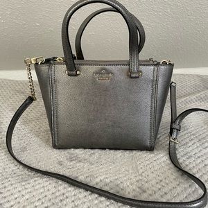 Kate Spade Pewter Patterson Drive Crossbody